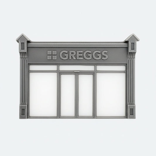 TT Scale Ready to Paint Victorian Shopfront - Style 4 - Greggs