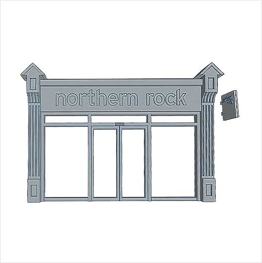 OO Scale Ready to Paint Victorian Shopfront - Style 4 - Northern Rock
