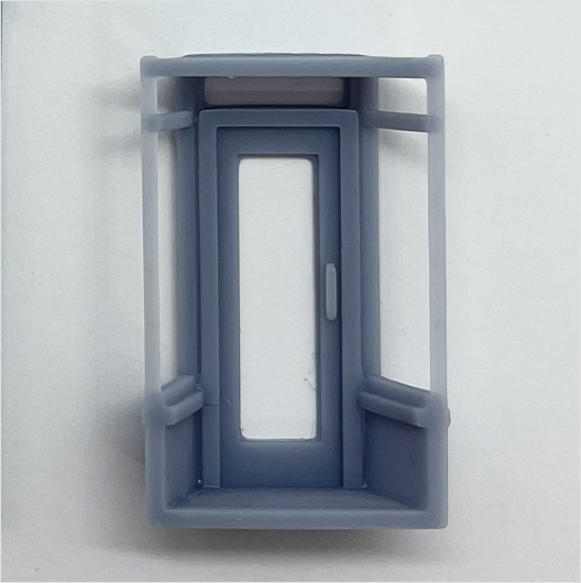 OO Scale Ready to Paint Victorian Shopfront - Style 5 - Branded