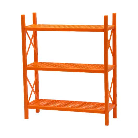 OO Scale Pre-Coloured Warehouse Pallet Racking