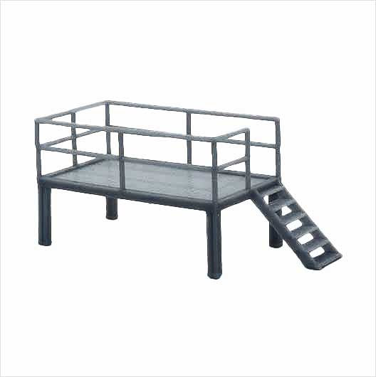 OO Scale Ready to Paint Galvanised Steel Lineside Platform
