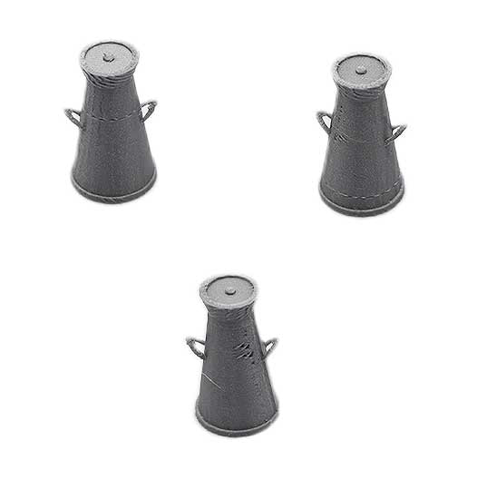 OO Scale Pre-Coloured Milk Churn (17 Gallon)