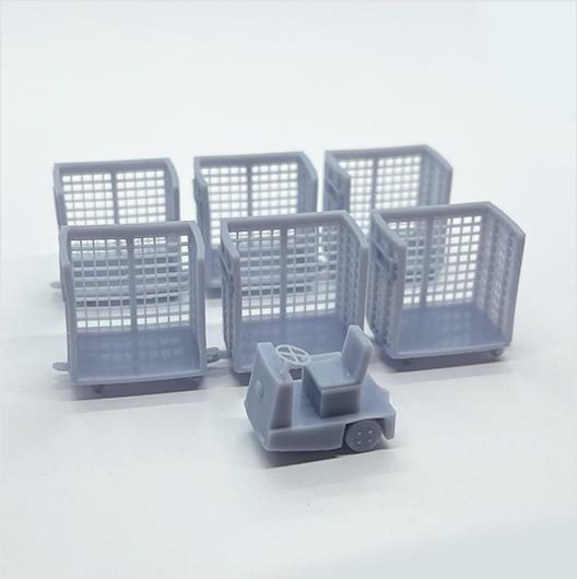 OO Scale Ready to Paint British Rail Universal Trolley Equipment (BRUTE) Trolley