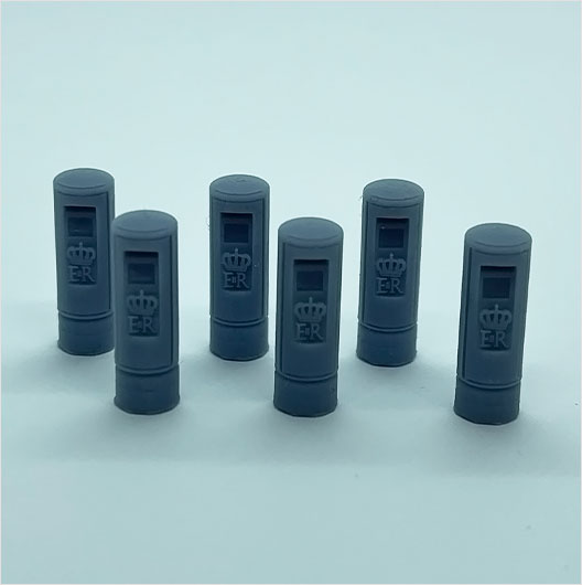 OO Scale Ready to Paint ER II Pillar Box (Style K)