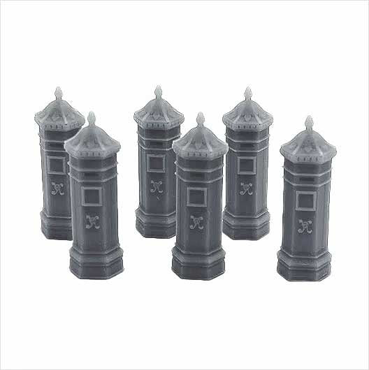 OO Scale Ready to Paint VR Pillar Box (Penfold)