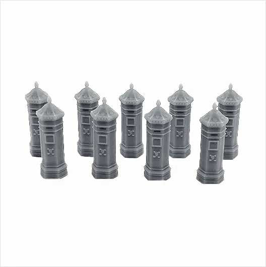 OO Scale Ready to Paint VR Pillar Box (Penfold)