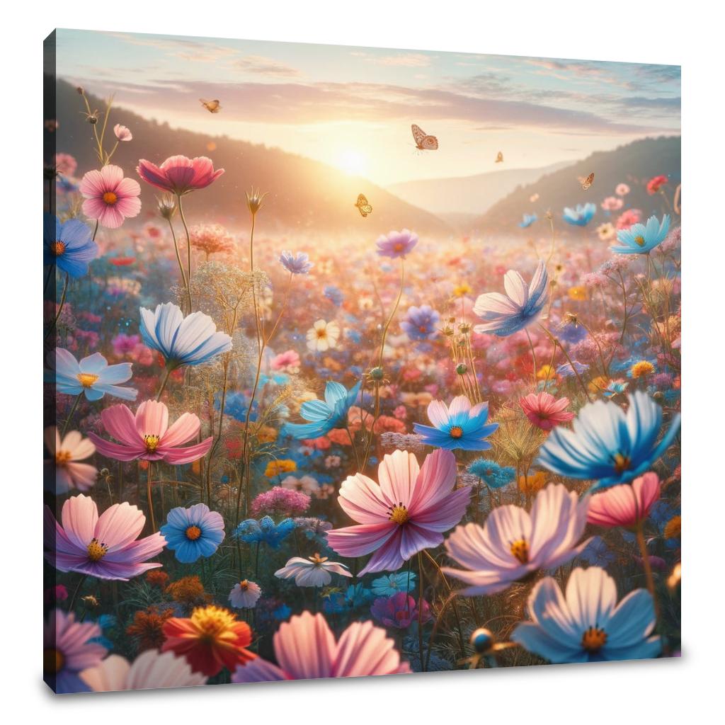Afternoon Wildflower Canvas