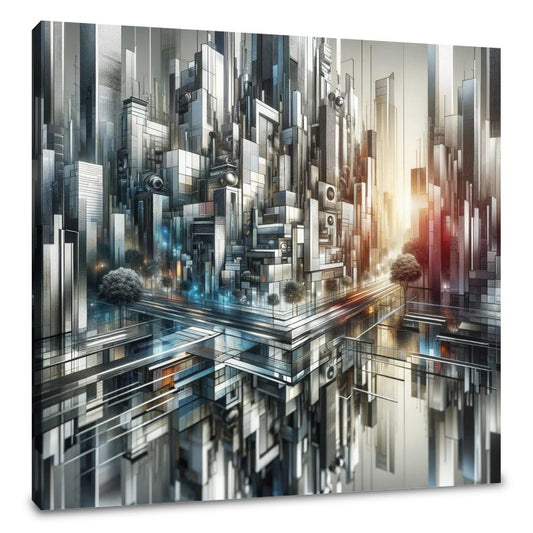 Metropolitan Mosaic Canvas
