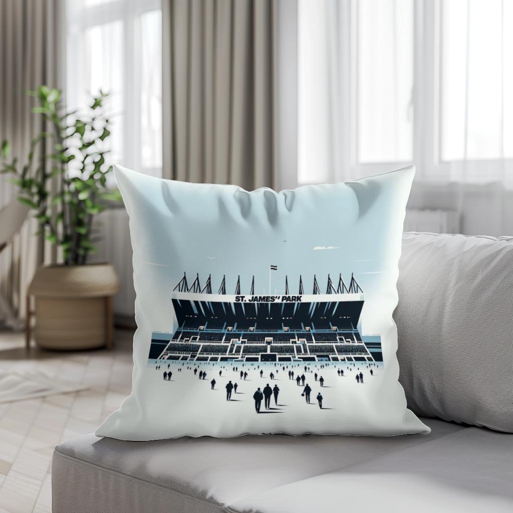 Newcastle St. James’ Park Anticipation Cotton Cushion