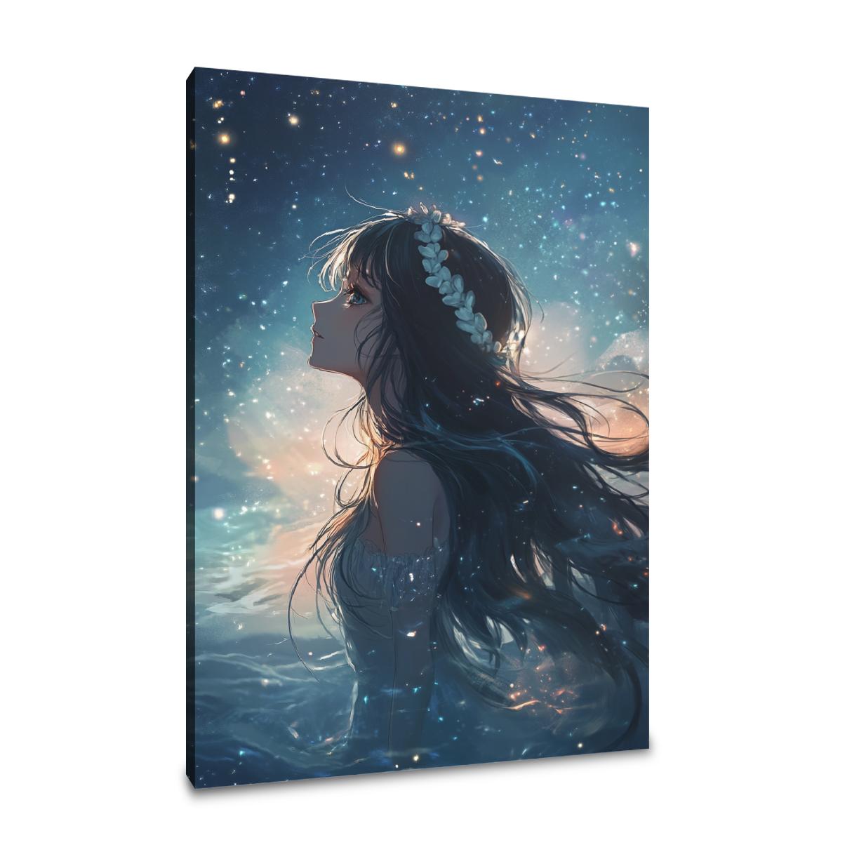 Starry Sea Princess Canvas