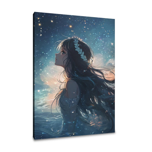 Starry Sea Princess Canvas