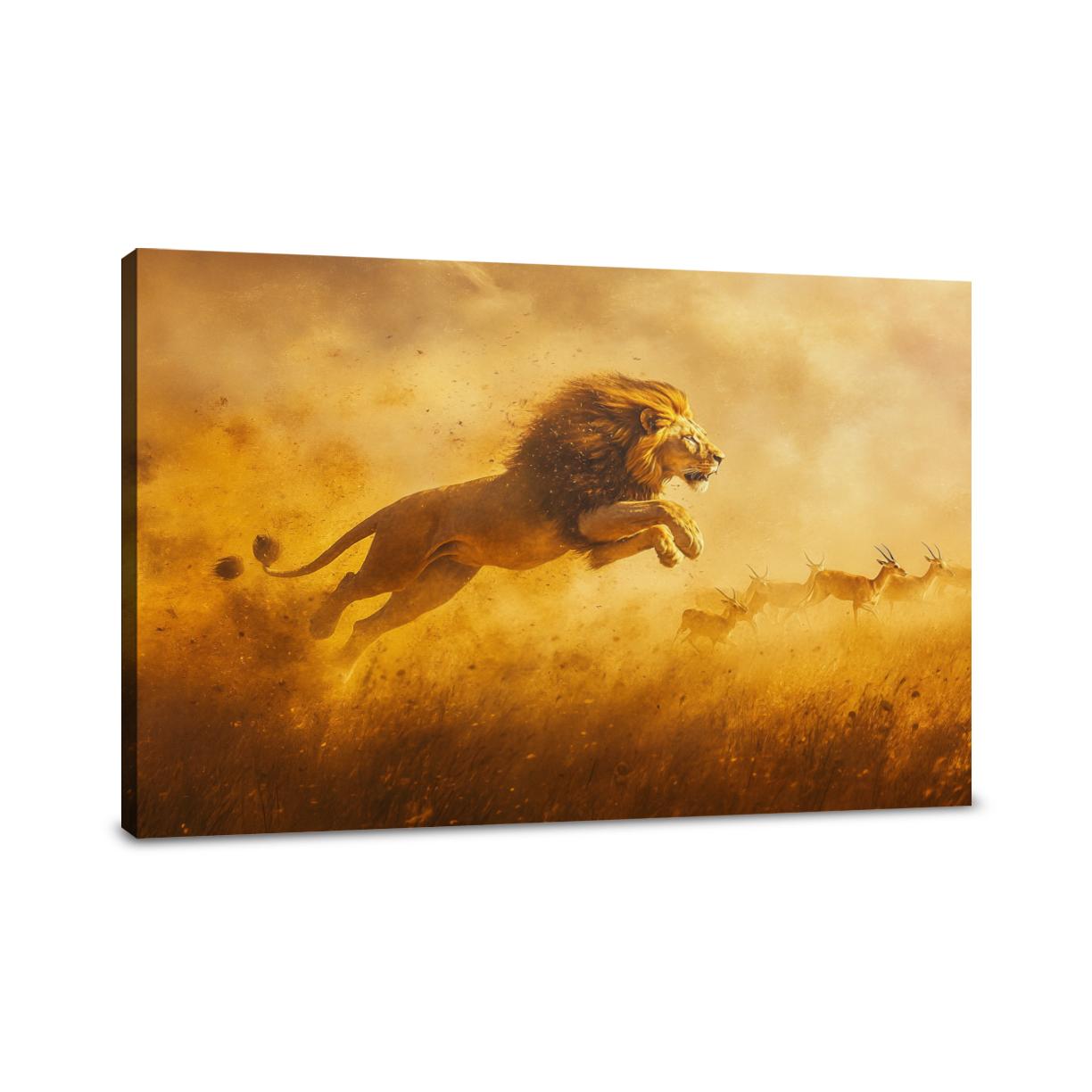 Lion’s Leap Canvas