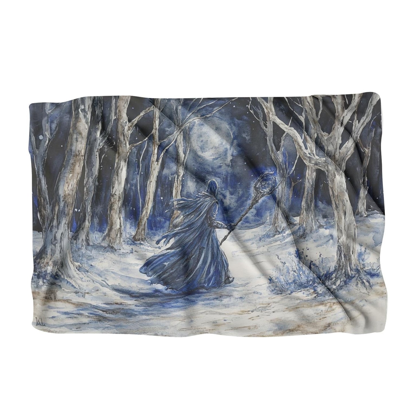 Sorcerer's Enchantment Forest Blanket