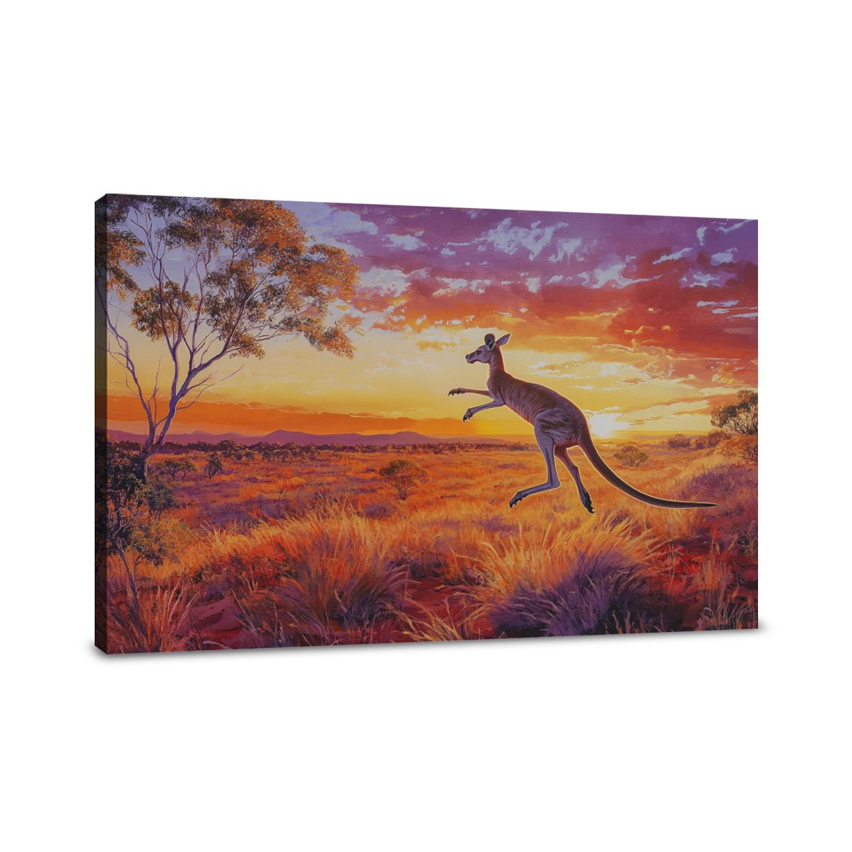 Outback Sunset Canvas