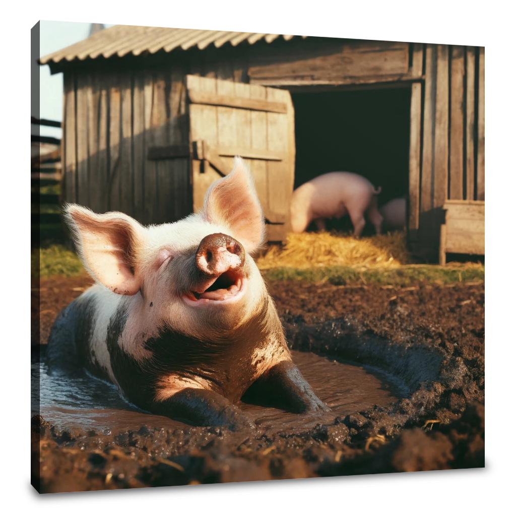 Muddy Bliss Canvas