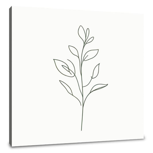Elegant Stem Canvas