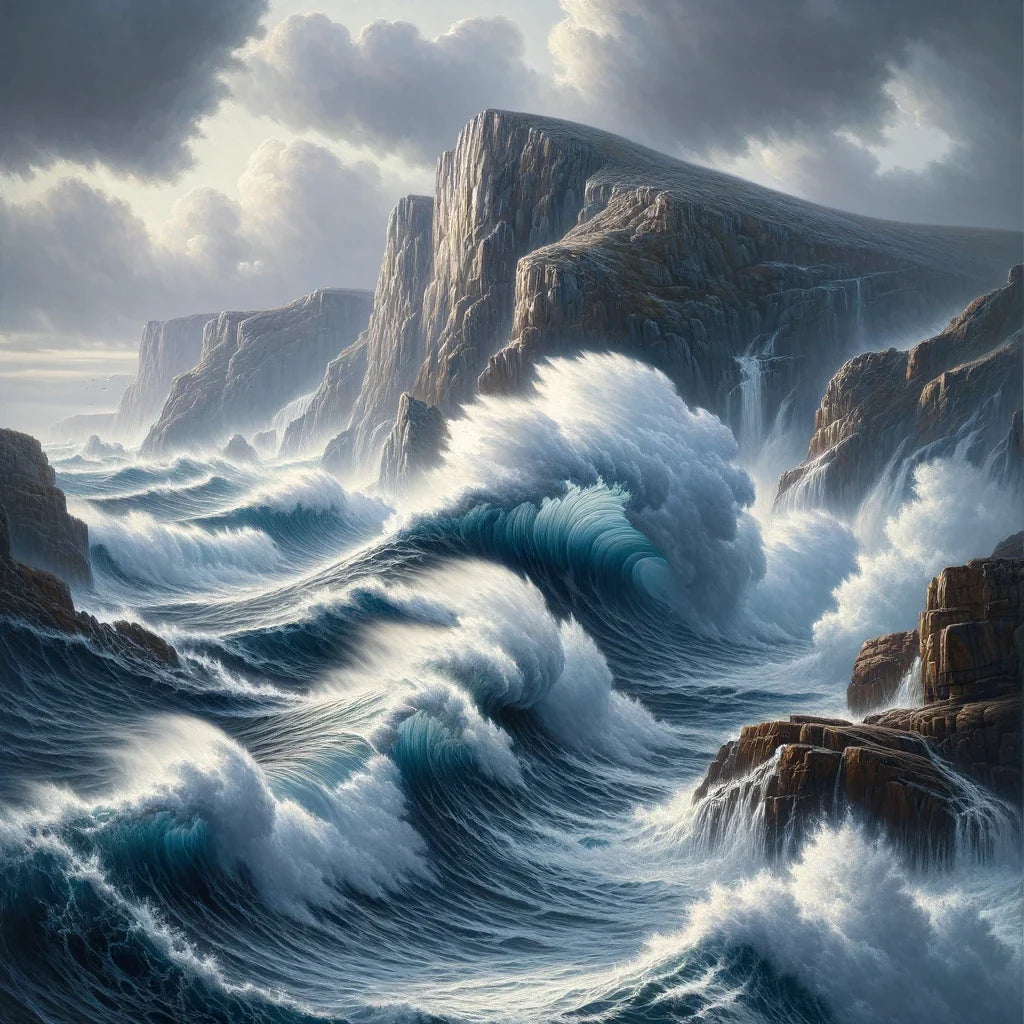 Ocean's Fury Canvas