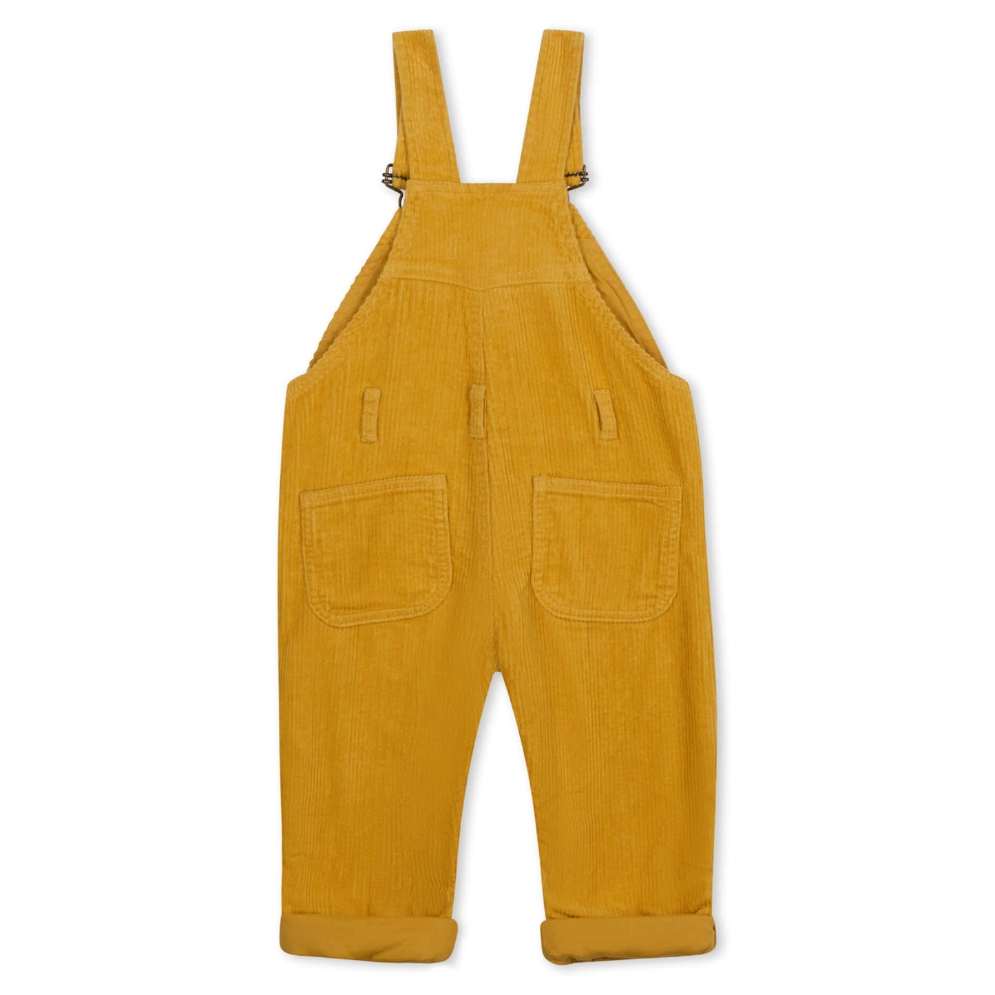 Ochre Chunky Cord Dungarees