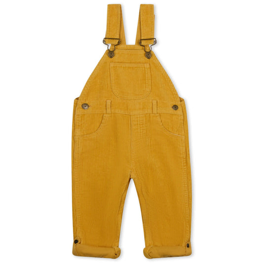 Ochre Chunky Cord Dungarees