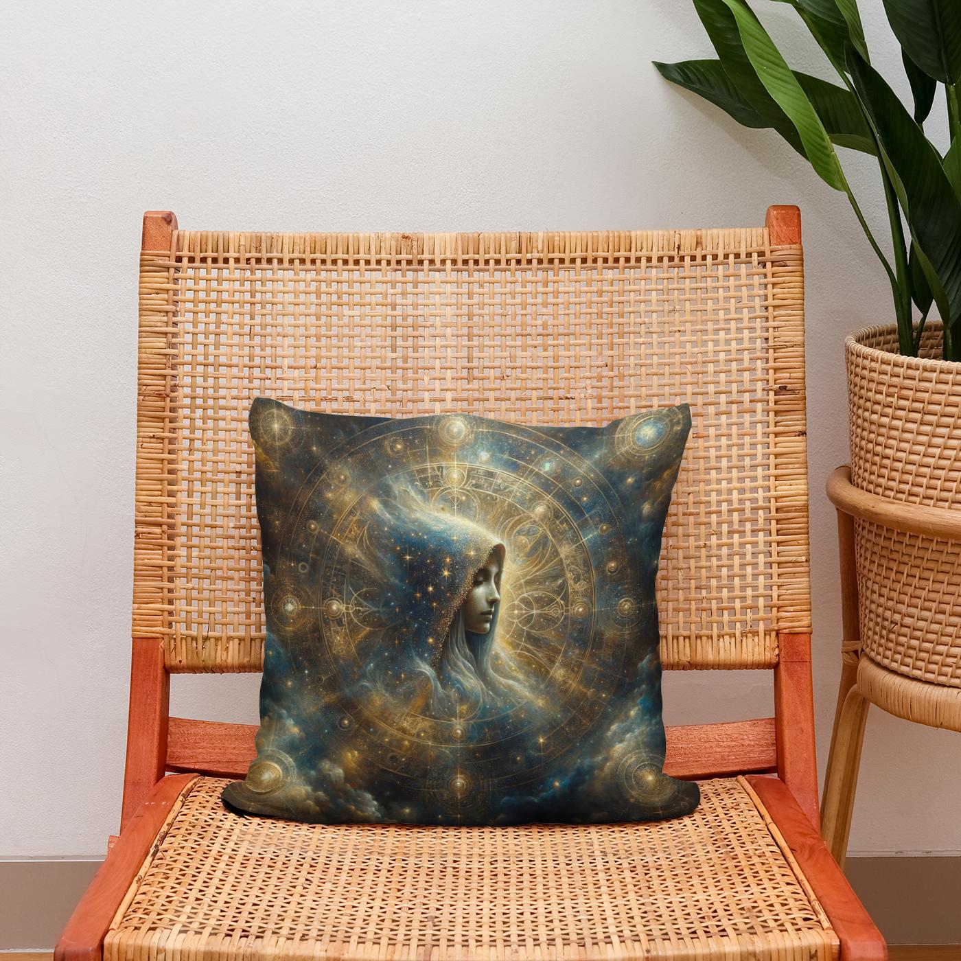 Celestial Muse Cotton Cushion