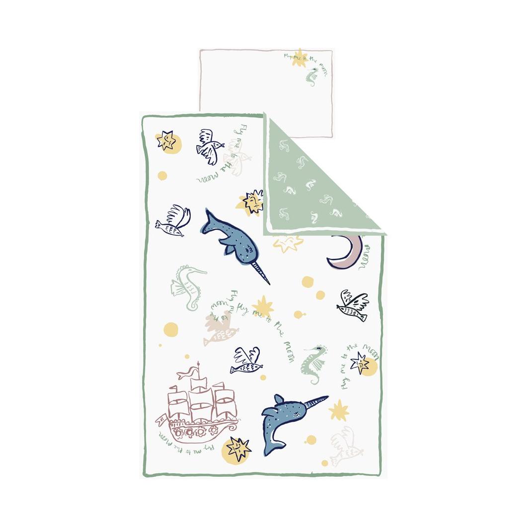 Fly me to the Moon - Reversible Duvet Set