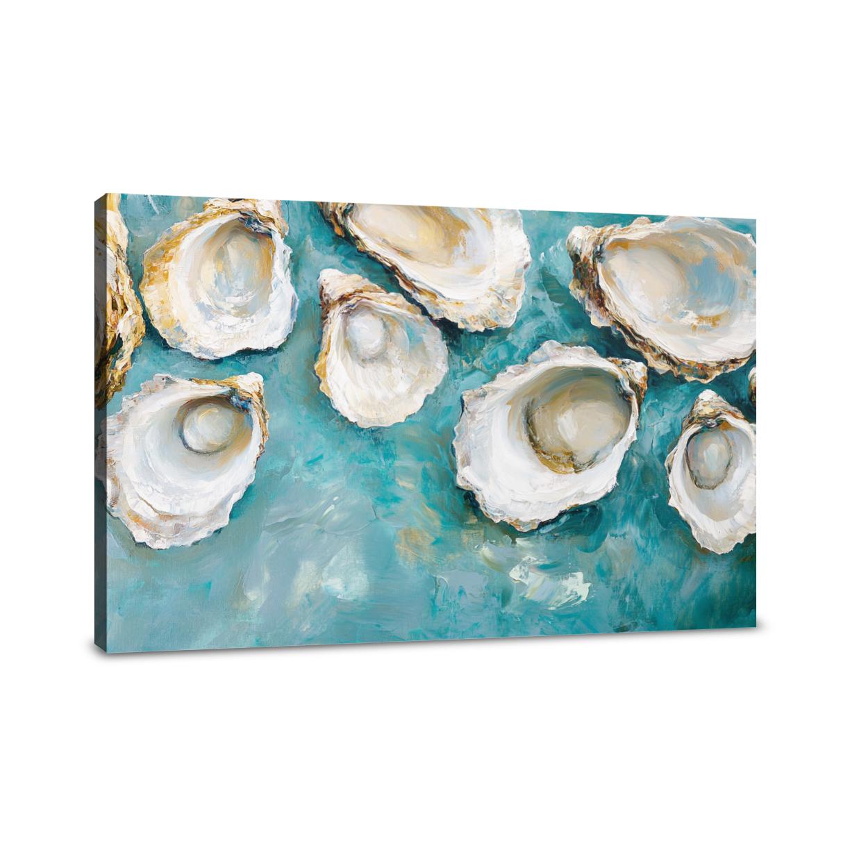 Iridescent Oyster Harmony Canvas