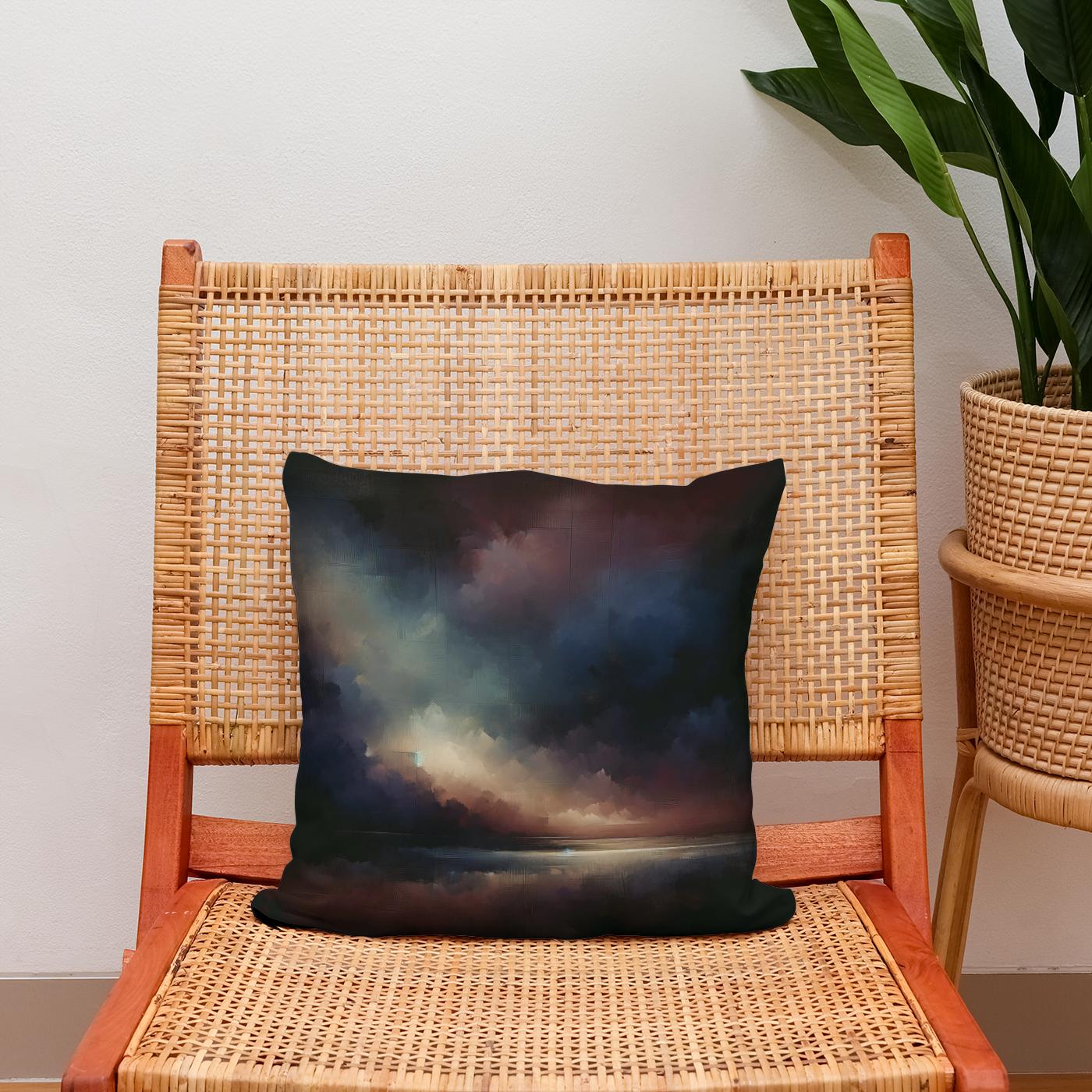Nocturnal Solitude Cotton Cushion
