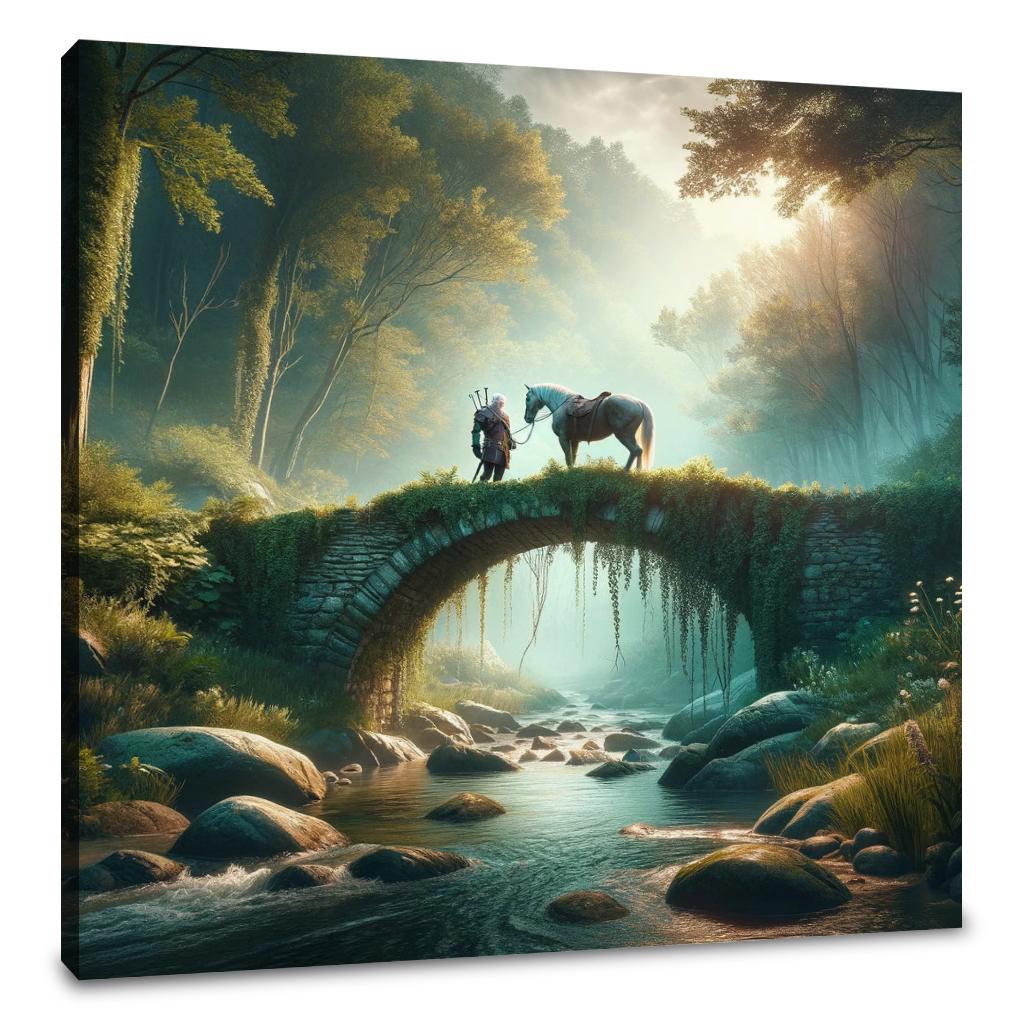 Forest Bridge Canvas