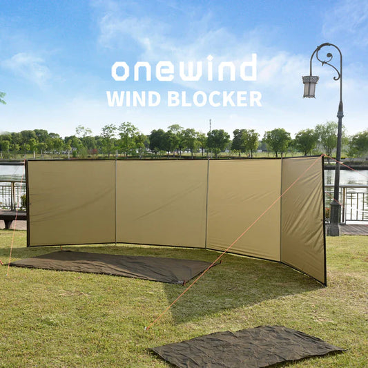 Onewind 6M Camping Windscreen/ Windblocker (With or Without Poles)