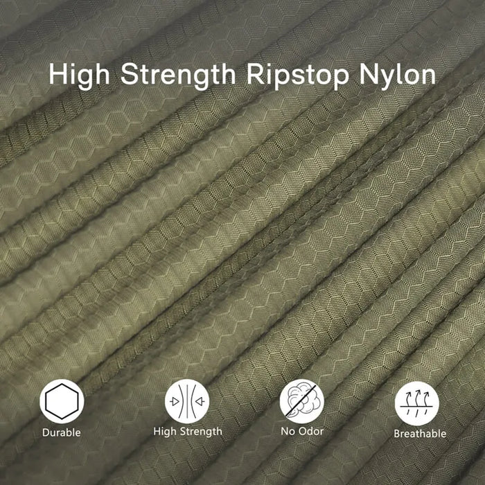 Onewind Outdoors Aerie 11' Double Camping Hammock with Mosquito Net