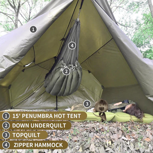 Onewind Penumbra Hot Tent Tarp - Forest Green