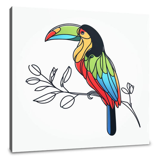 Vibrant Minimalism Canvas
