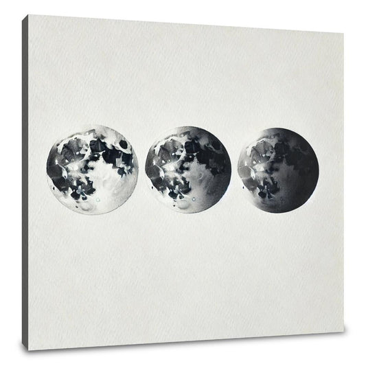 Lunar Phases Canvas