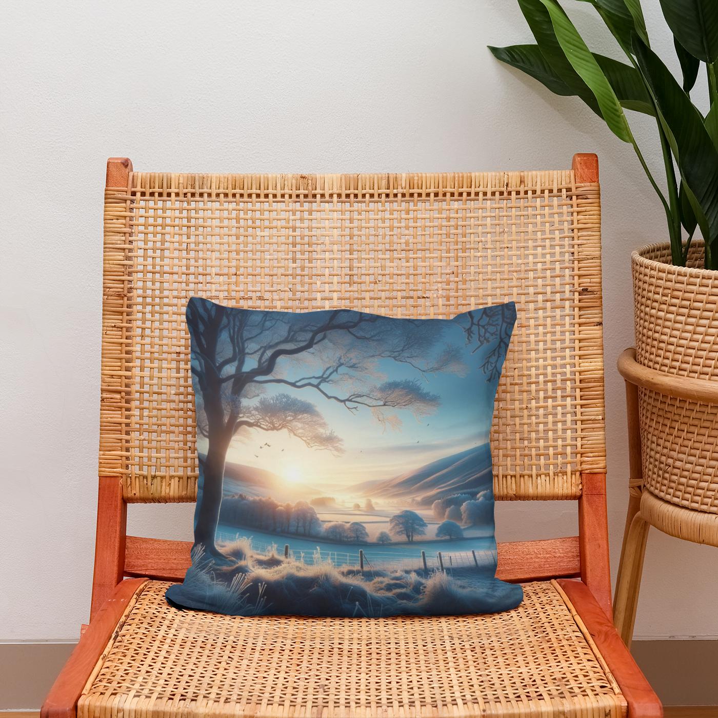 Dundee Dawn Frost Cotton Cushion
