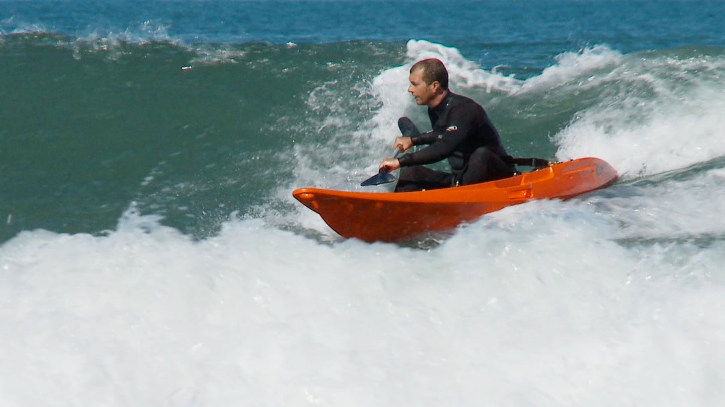 Surf Solo Kayak | Orange | Agile & Fun