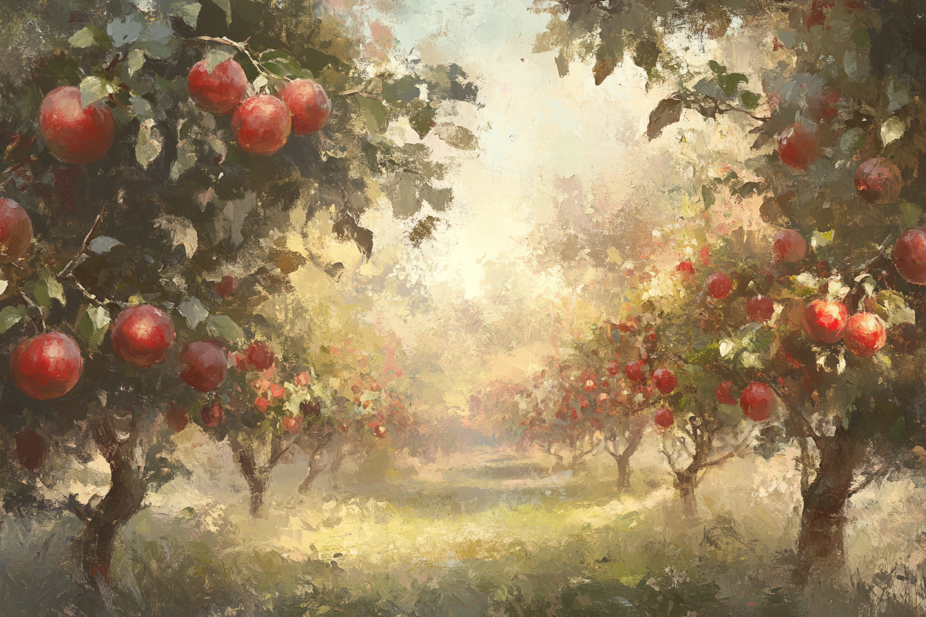 Orchard Sunrise Blanket