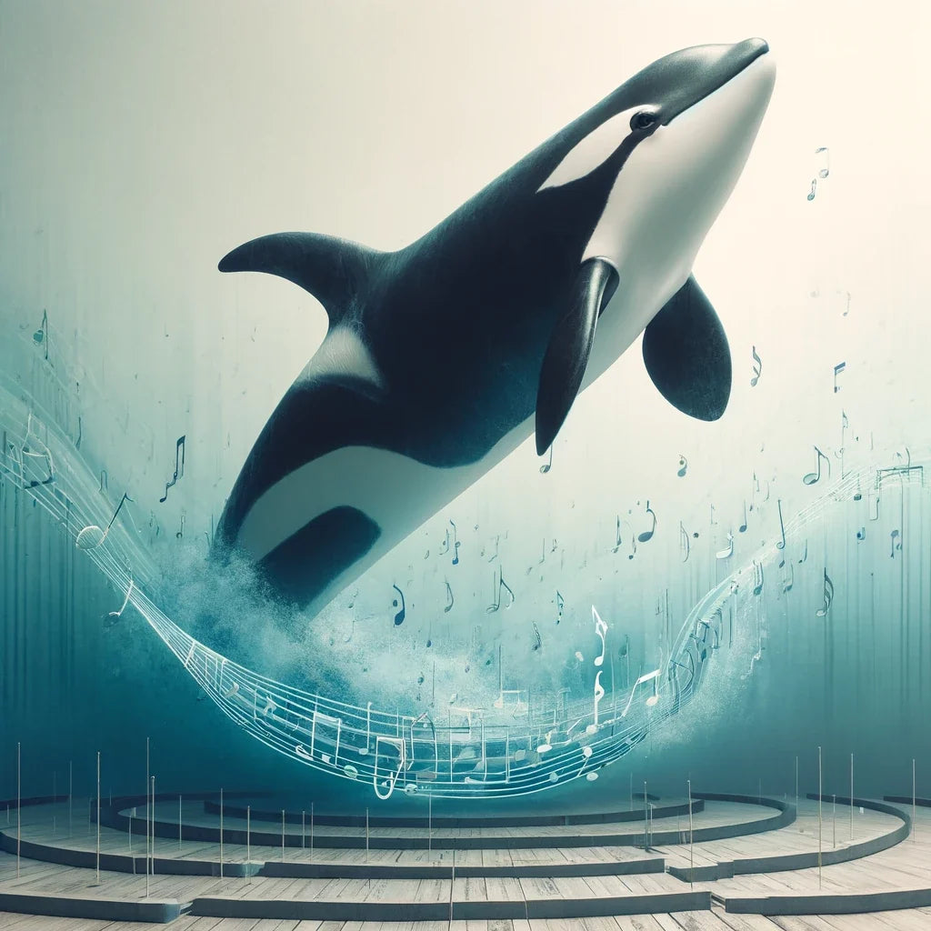 Orchestral Orca Canvas