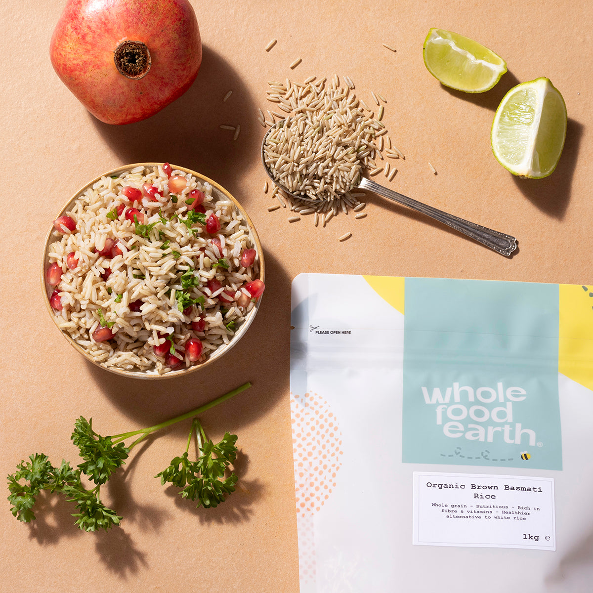Organic Brown Basmati Rice