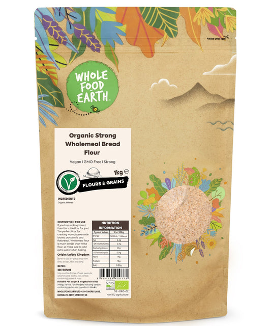 Organic Strong Wholemeal Bread Flour