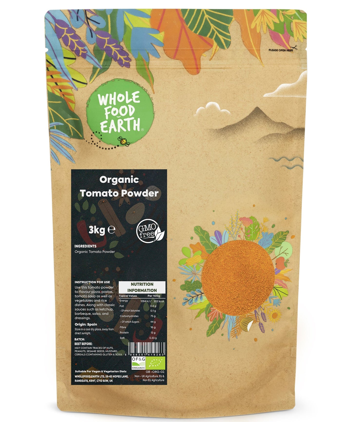 Organic Tomato Powder