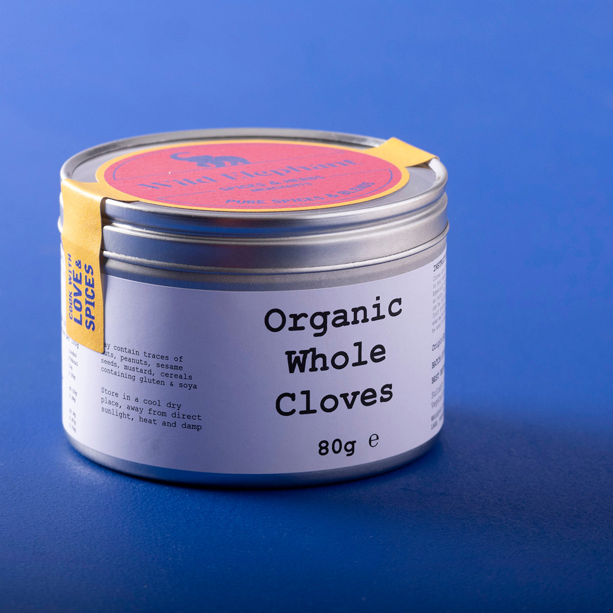 Organic Whole Cloves - Wild Elephant - 80g