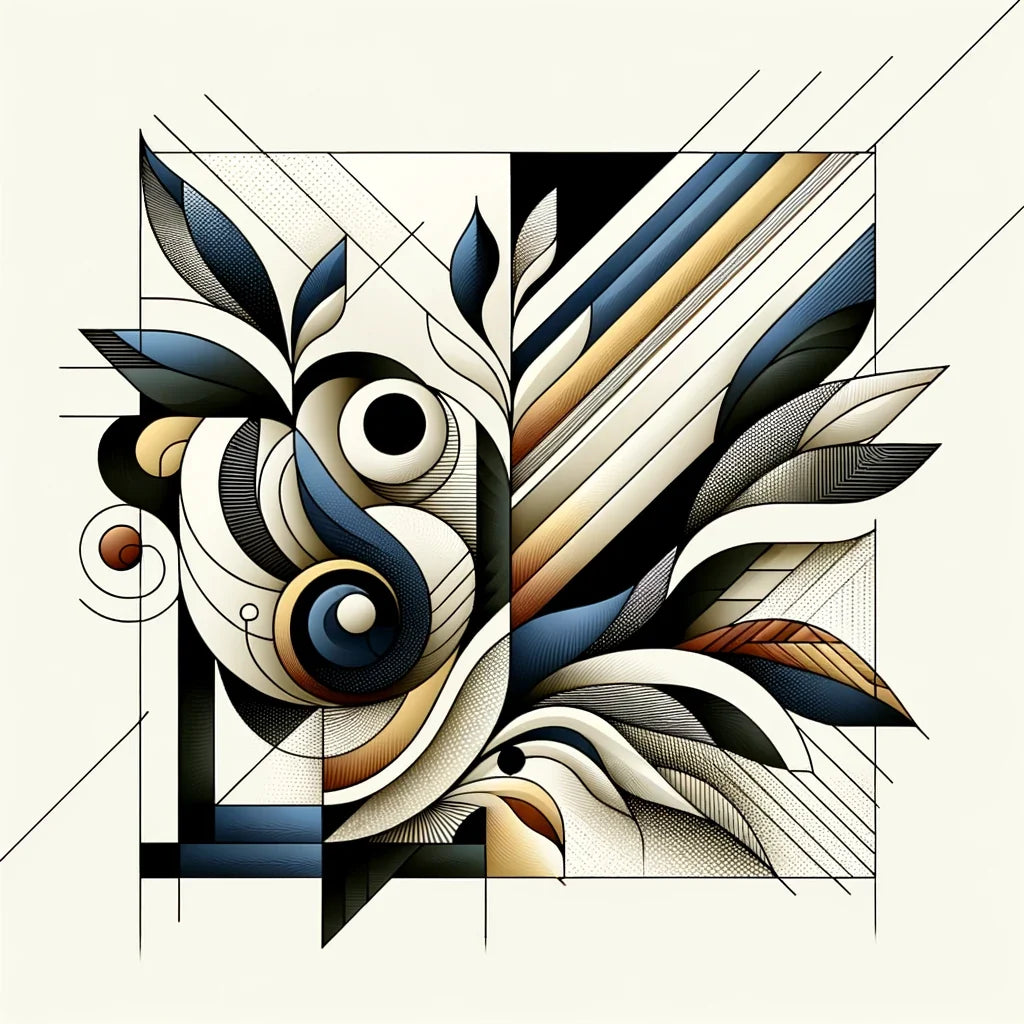 Organic Geometry Canvas