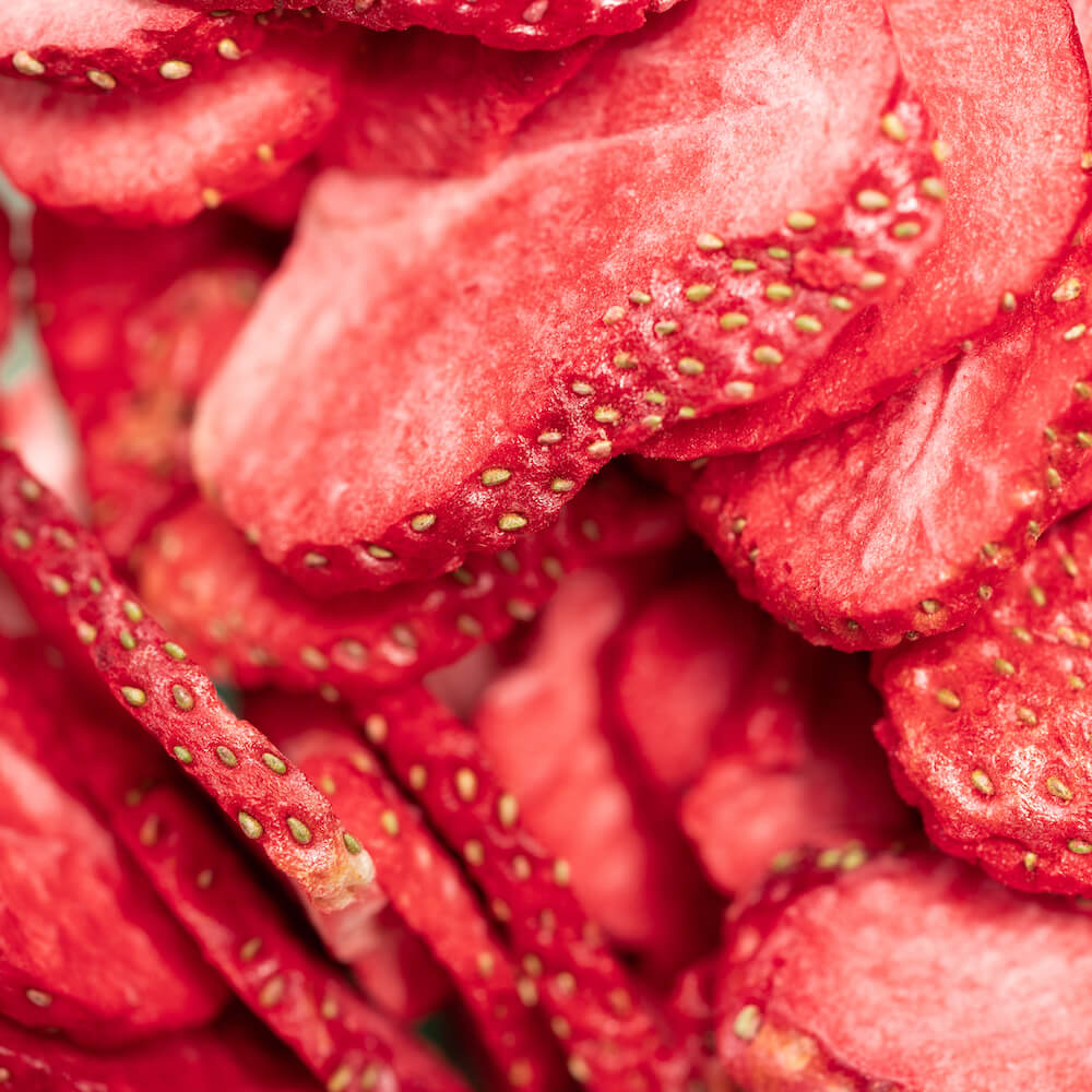 Freeze Dried Sliced Strawberries