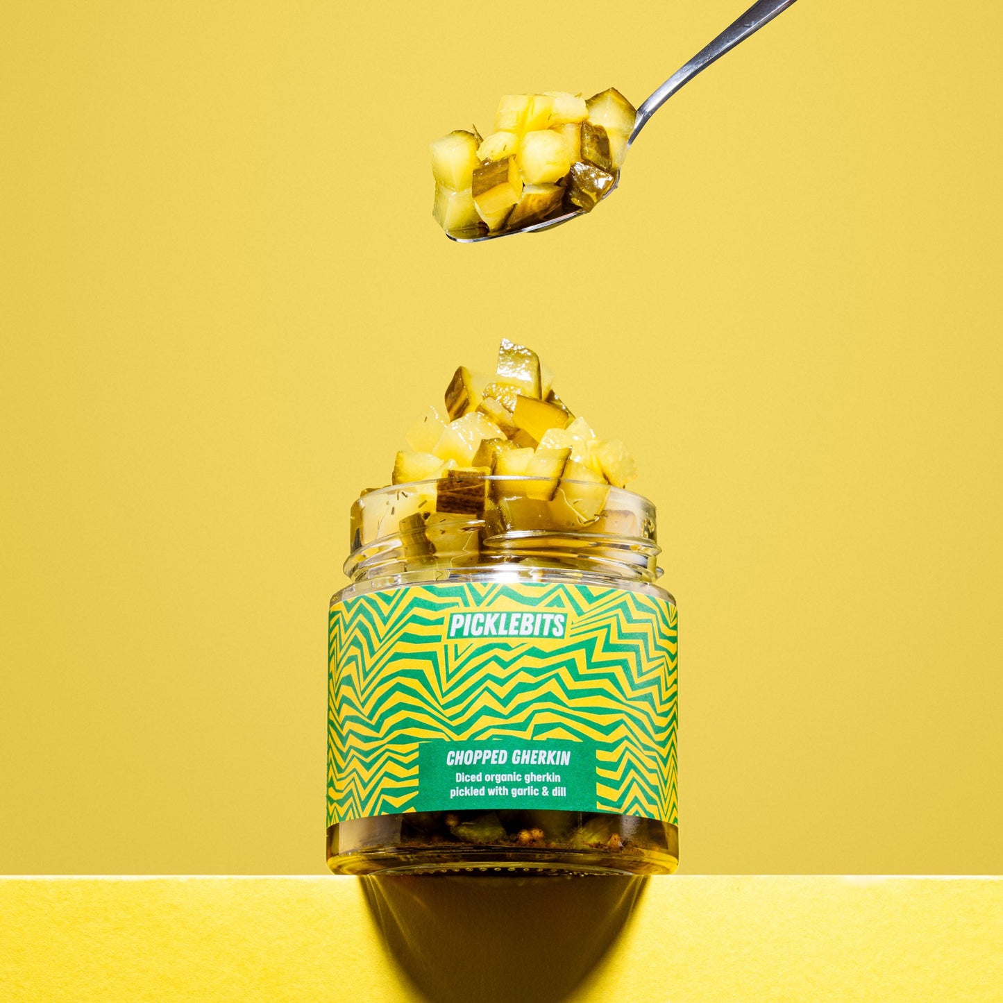 Organic Chopped Dill Pickles