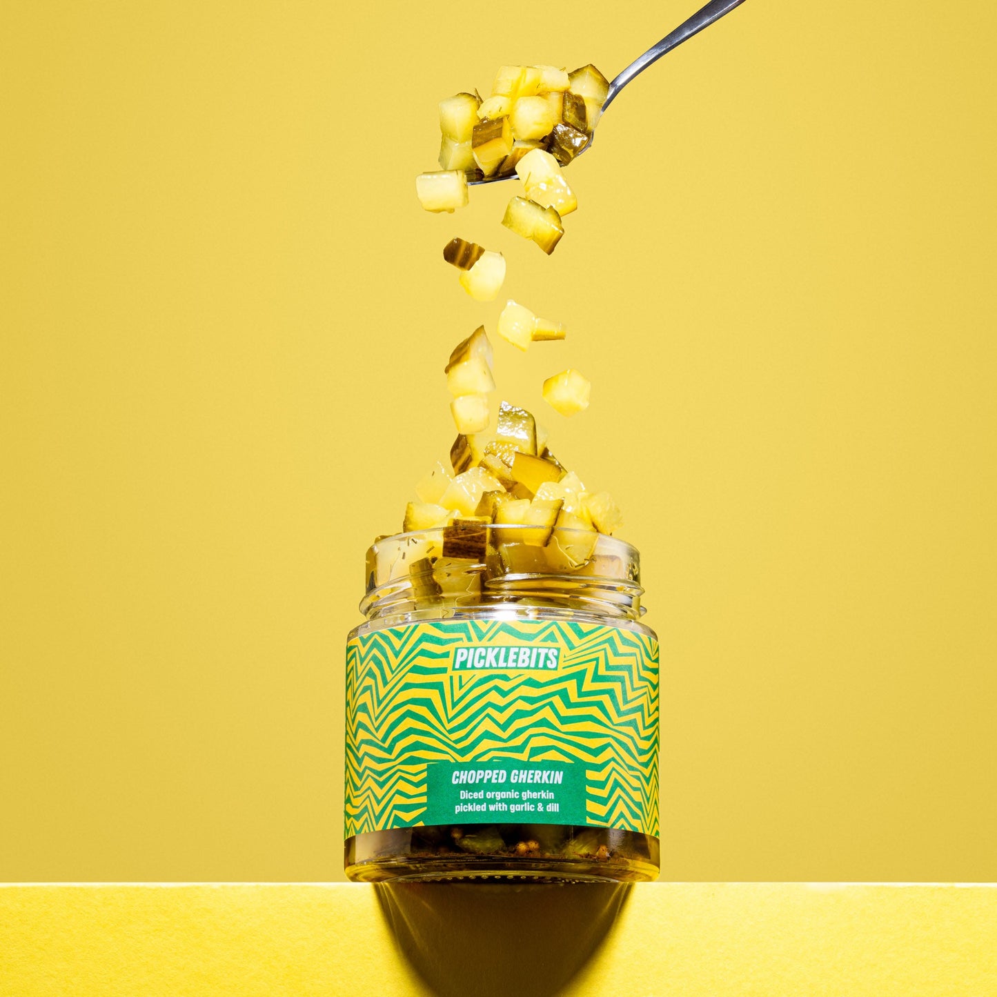 Organic Chopped Dill Pickles