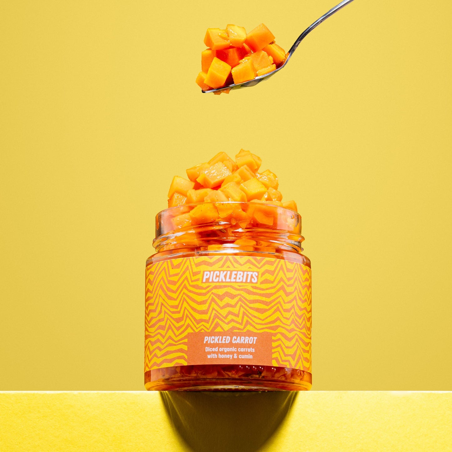 Organic Chopped Pickled Carrot