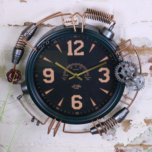 Orika Industrial Wall Clock