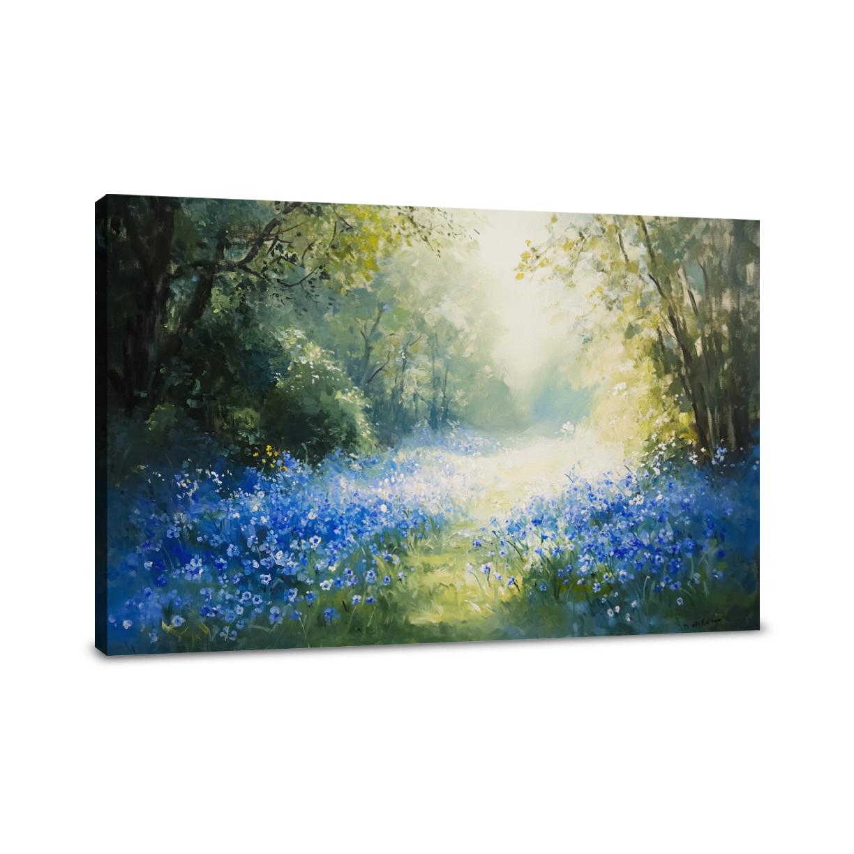 Forget-Me-Not Nostalgia Canvas