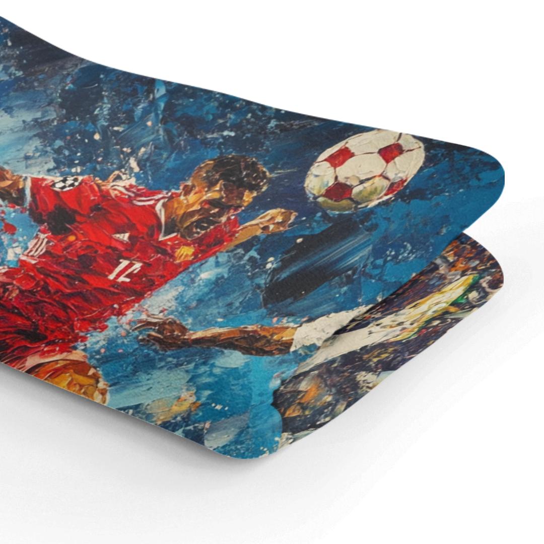 Football Aerial Duel Blanket