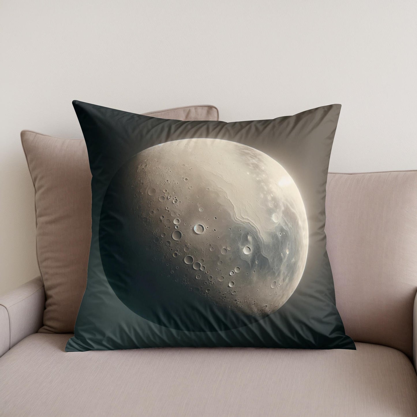 Mercury's Silent Majesty Cotton Cushion